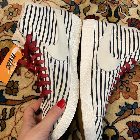 Nike Blazer Mid Prm Vntg Qs Pinstripe Size 11 Rare travis scott never used - Picture 10 of 13